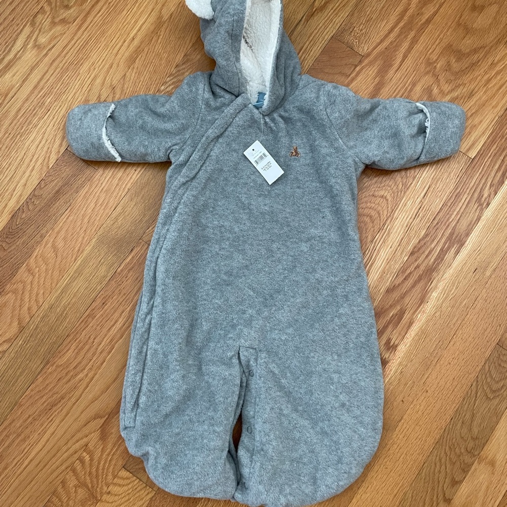 Gap fleece bunting gray